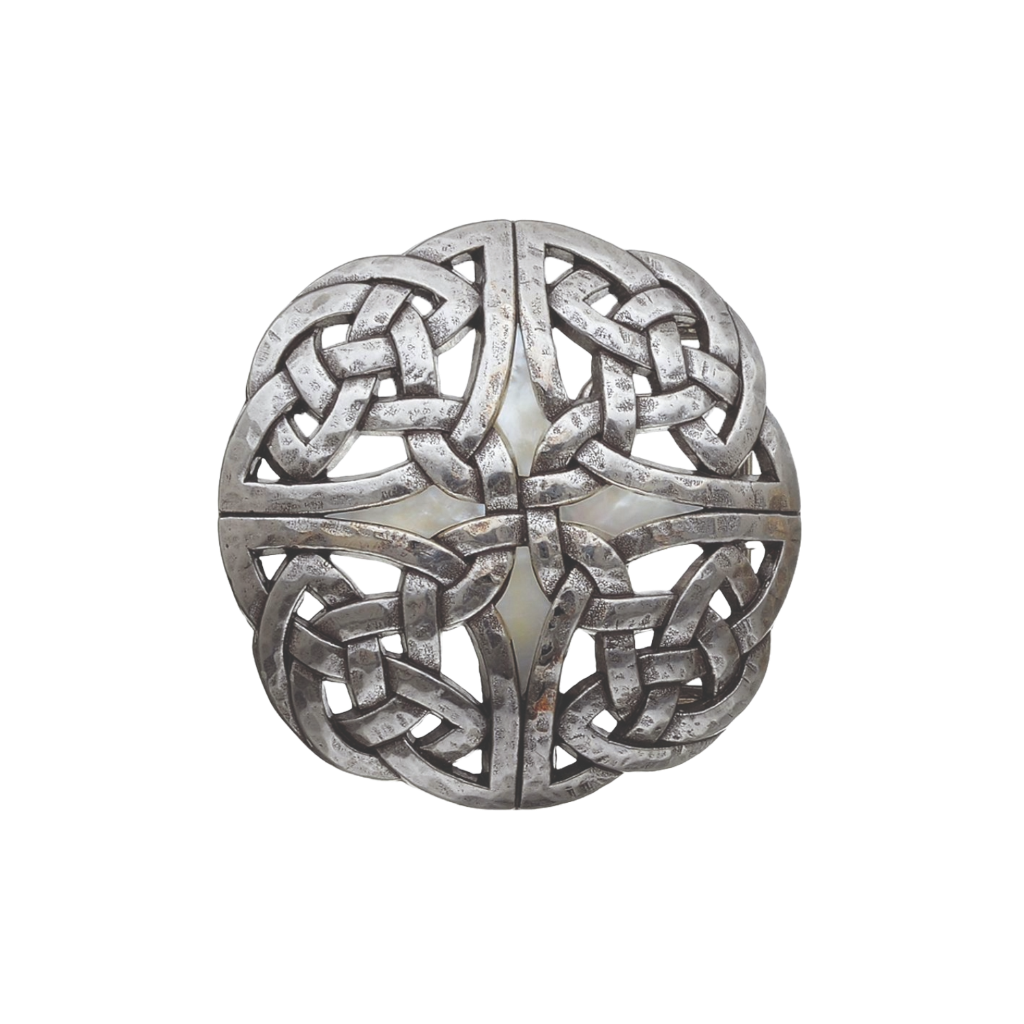 English silver white mop belt buckle (100207-40-1) with Italian design, polished metal fashion accessory