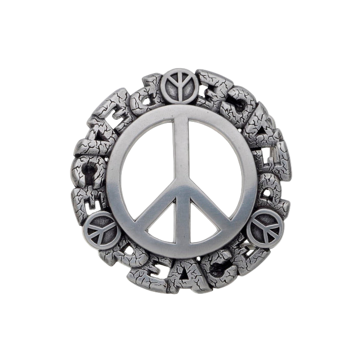 English silver belt buckle (100210-40) with Italian design, polished metal fashion accessory