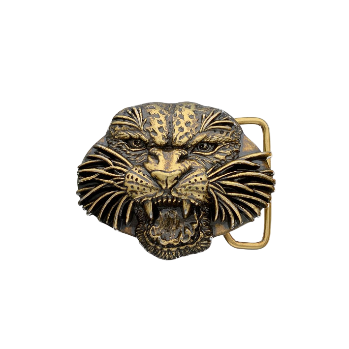 Old gold belt buckle (model 100395-40-2) with Italian design, antique metallic finish, durable fashion accessory for men’s and women’s belts, versatile style for casual or formal wear.