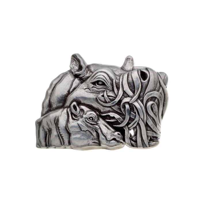 Eco-sustainable zamak alloy belt buckle (model 100398-40) with Italian silver finish, durable fashion accessory for men’s and women’s belts, versatile design for casual and formal wear.