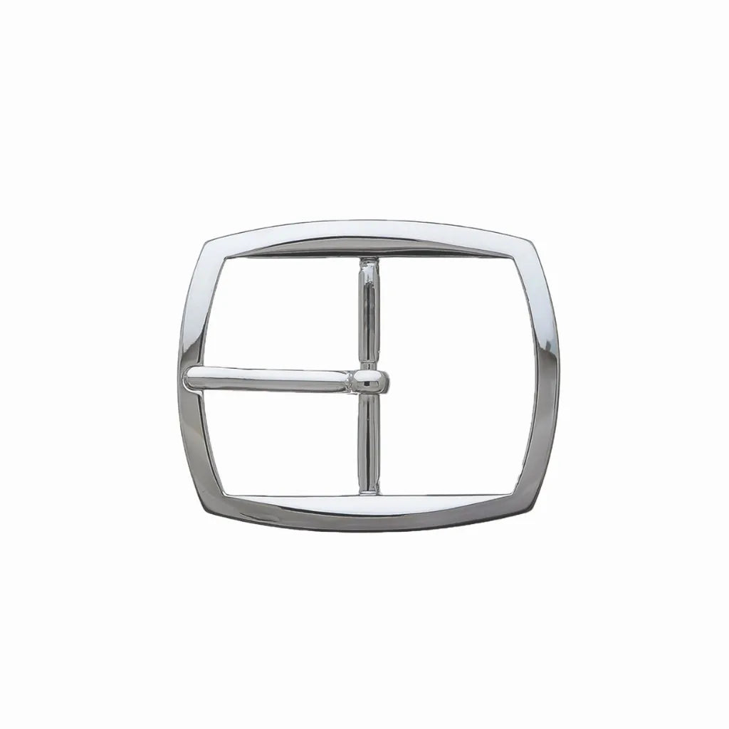 Contour Rectangle Prong 40mm Belt Buckle – Palladium Nickelfree HQ, Zamak