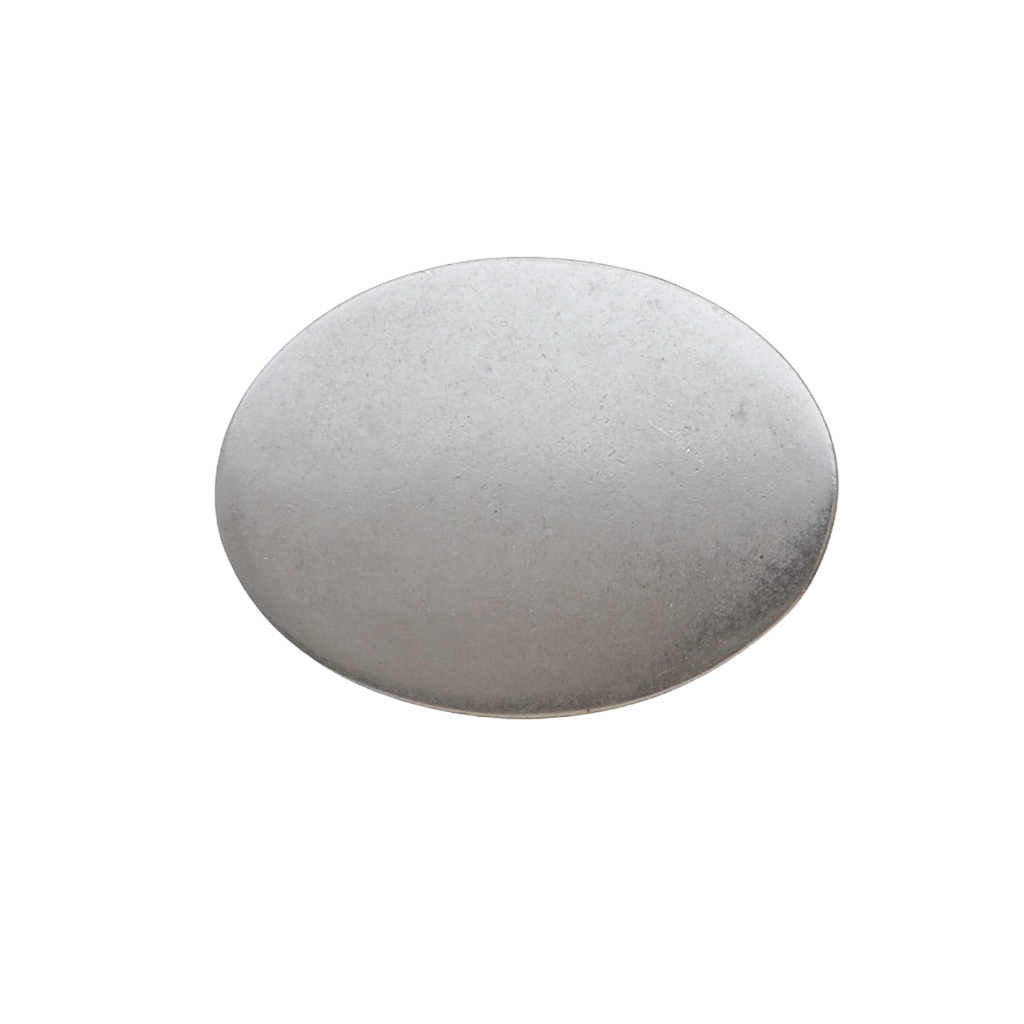Oval plain silver belt buckle with smooth matte finish, minimalist western cowboy fashion accessory, Italian design inspired vintage buckle, men’s belt hardware, collectible decorative accessory