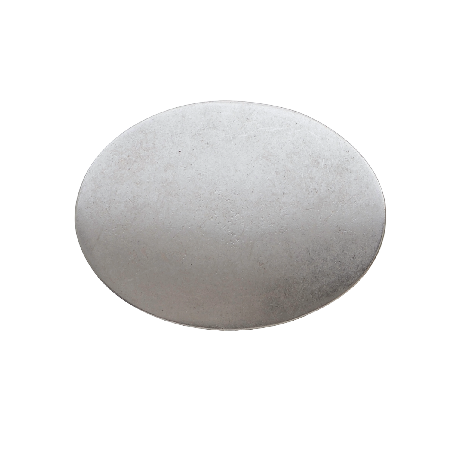 Oval Crest 40mm belt buckle in English Silver.