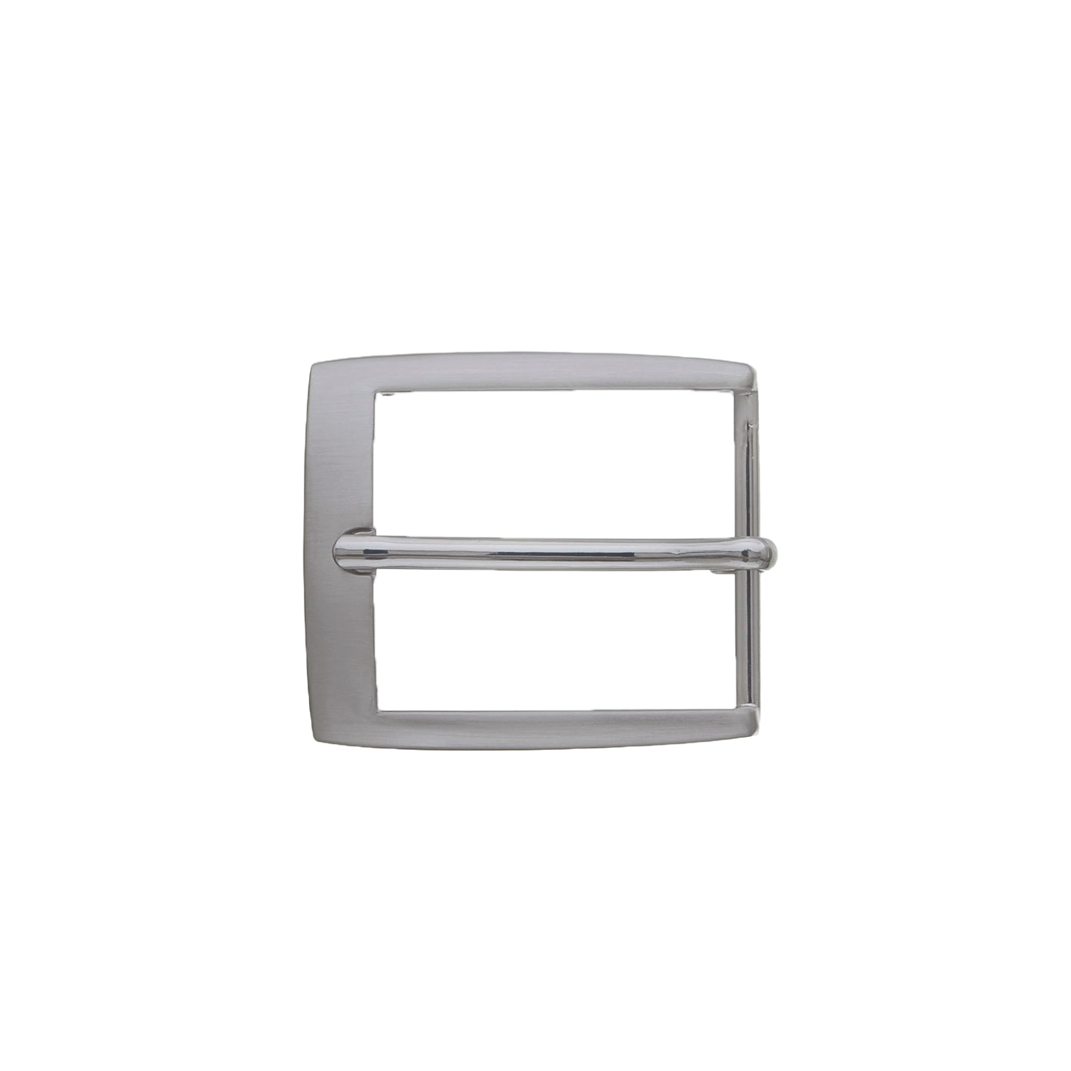 Clean Square 35mm belt buckle in Brushed Palladium Nickelfree.