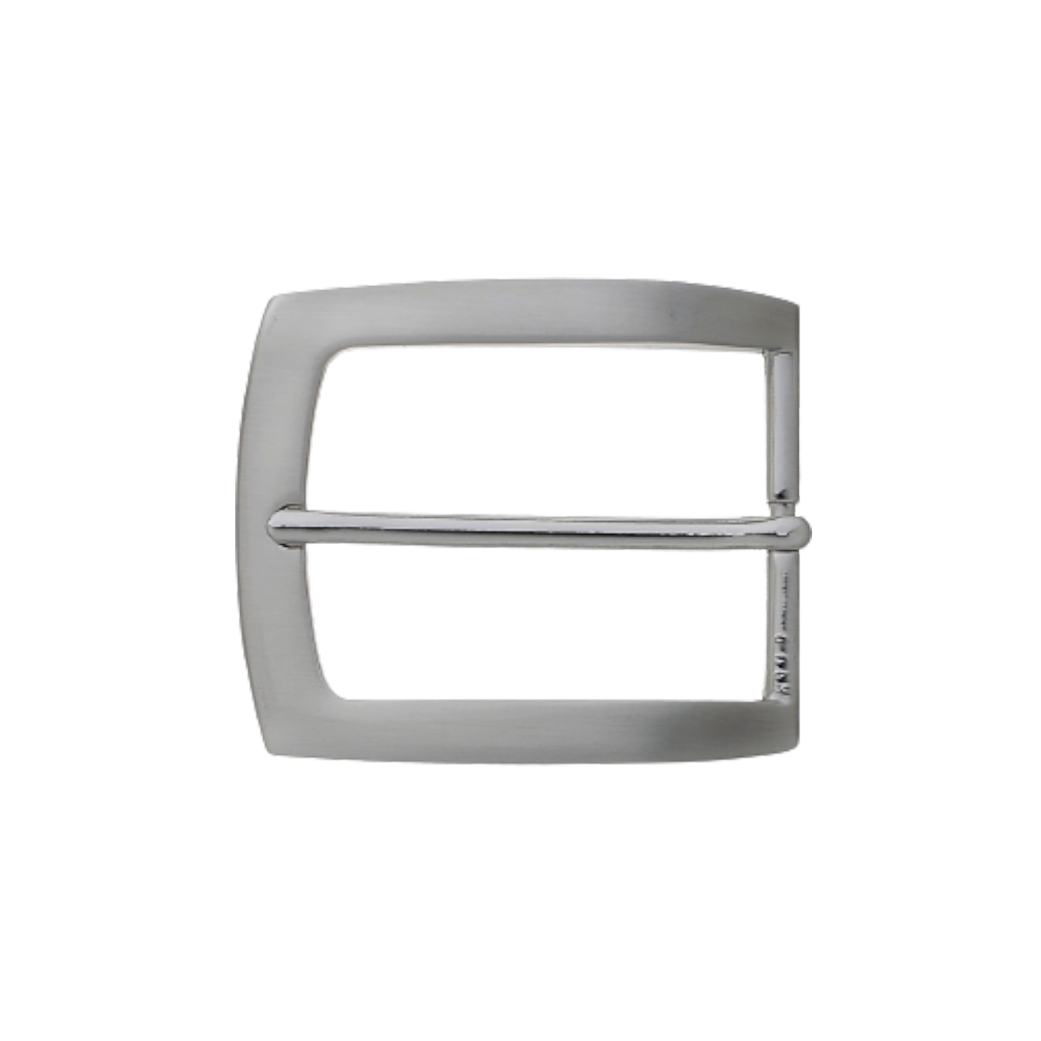 Classic 40mm belt buckle in Brushed Nickelfree.
