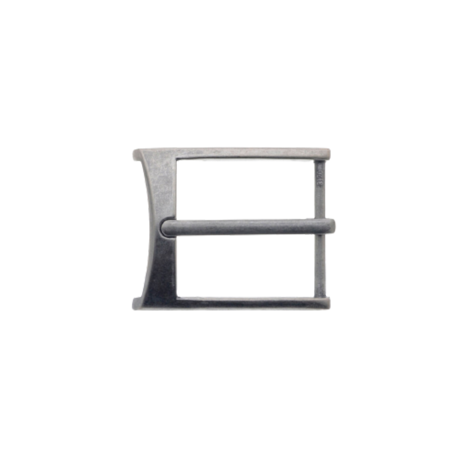 Tapered Frame 35mm belt buckle in old Nickelfree.