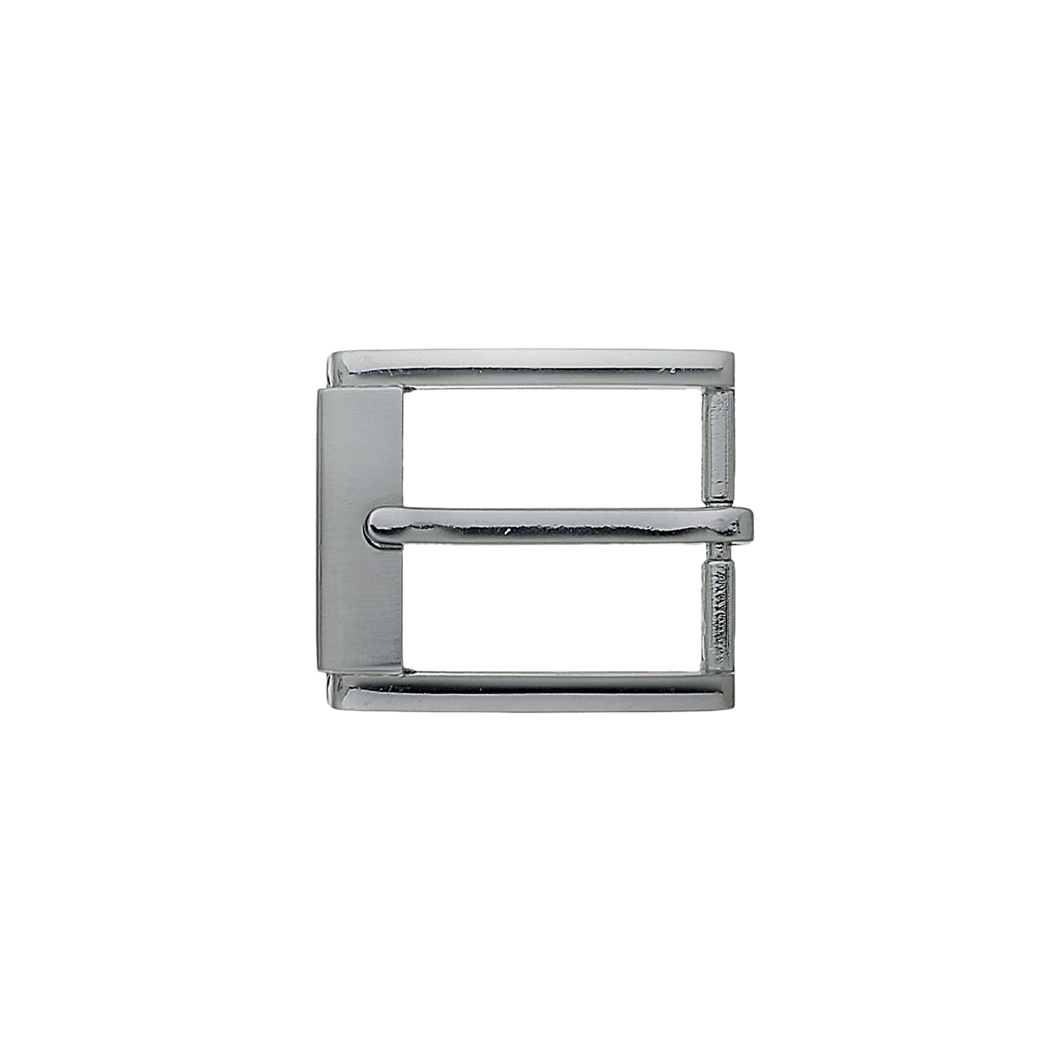 Side Plate 30mm belt buckle in Brushed Nickelfree. 