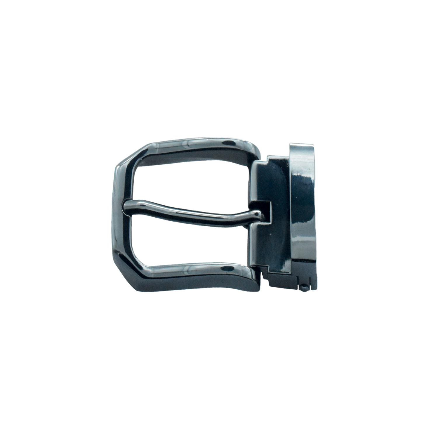 Chamfered Rectangle Frame 35mm Belt Buckle – Gun Metal,