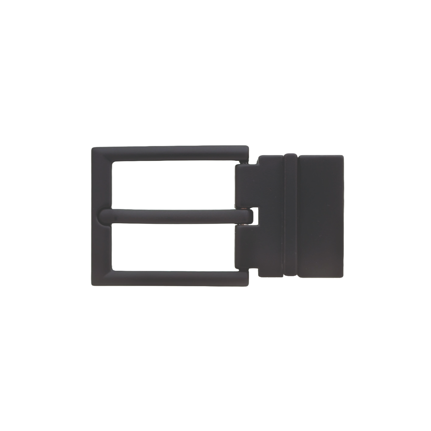 Rectangular Frame 30mm Belt Buckle – Black (R+C),