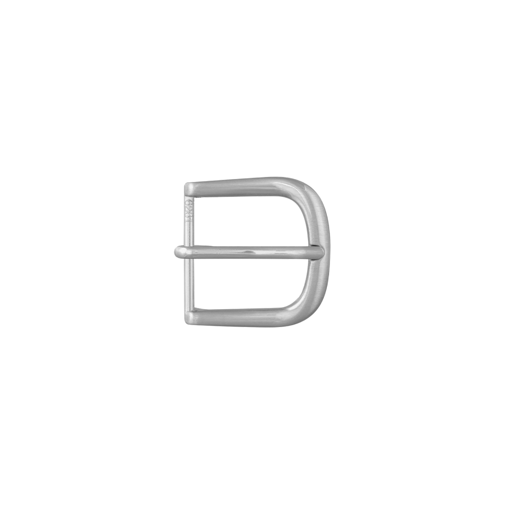 D-Frame Classic 25mm belt buckle in Brushed Nickelfree. 