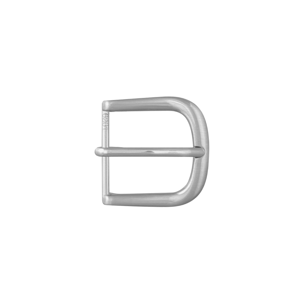 D-Frame Classic 25mm belt buckle in Brushed Nickelfree.