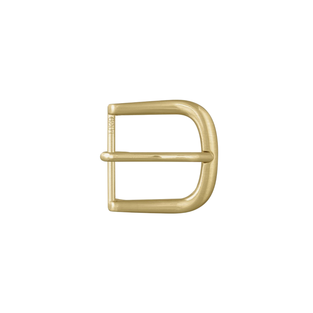 D-Frame Classic 30mm belt buckle in Gold. 