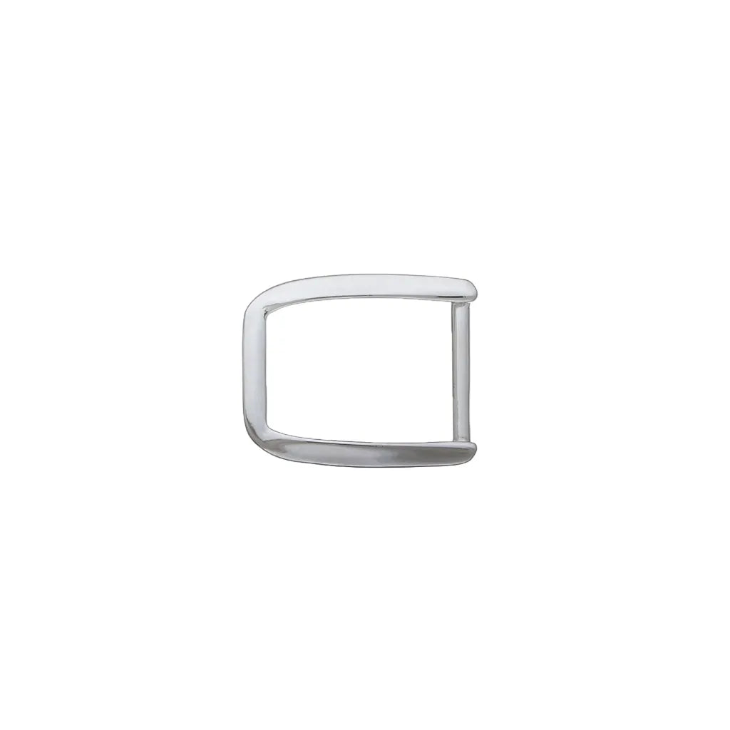 D-Ring 25mm belt buckle in Palladium Nickelfree HQ.