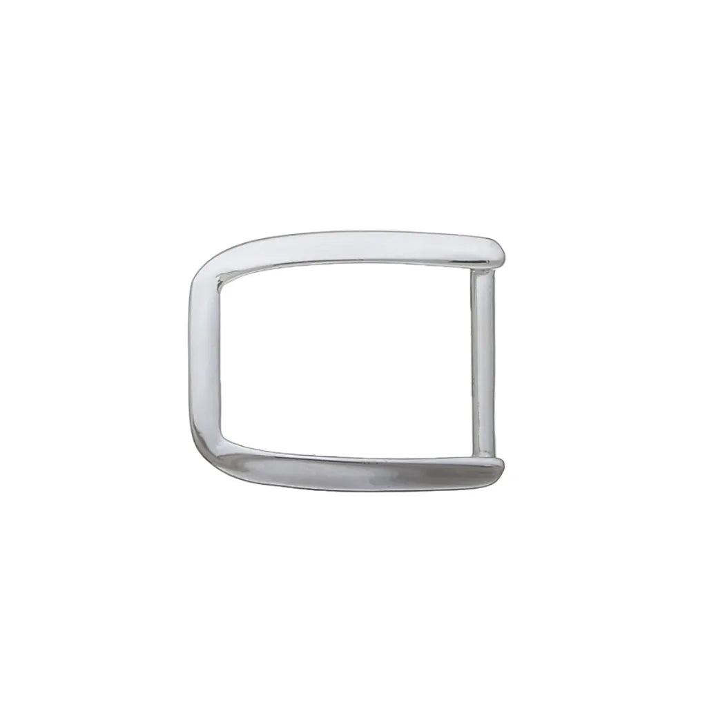 D-Ring 35mm belt buckle in Palladium Nickelfree HQ. 