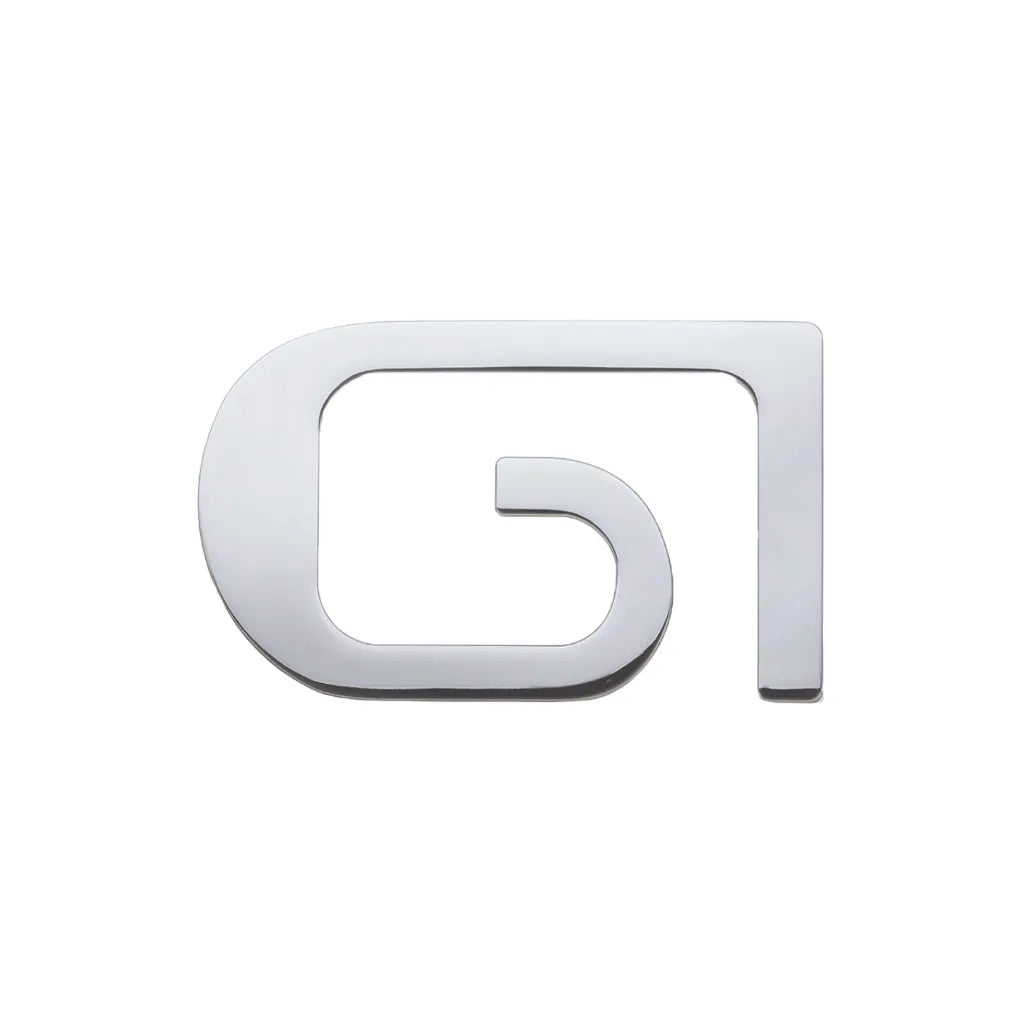 Minimalist Hook 35mm Belt Buckle – Shiny Nickelfree, Zamak