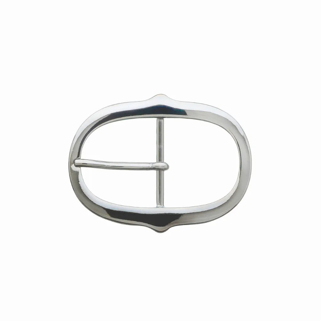 Crested Oval Prong 40mm Belt Buckle – Palladium Nickelfree HQ,