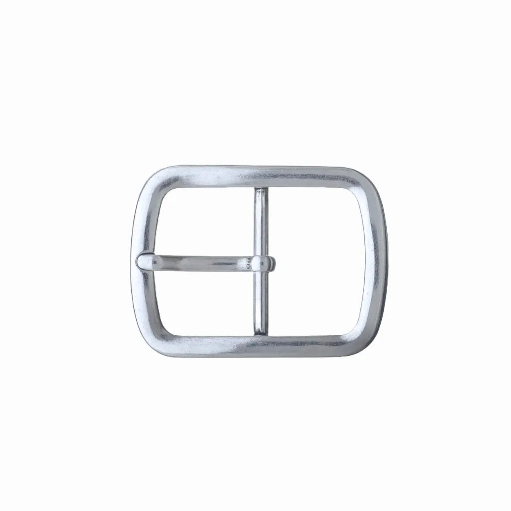 Soft Rectangle Prong 35mm Belt Buckle – Palladium Nickelfree HQ, Zamak