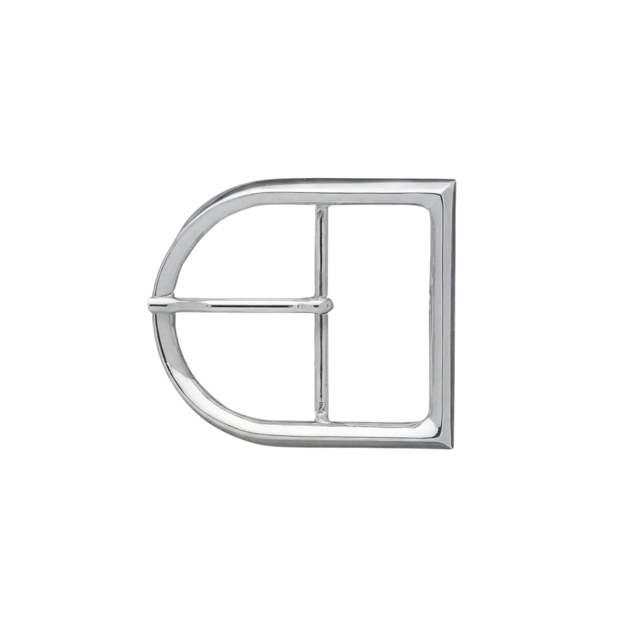 Squared D-Frame 40mm Belt Buckle – Palladium Nickelfree HQ,