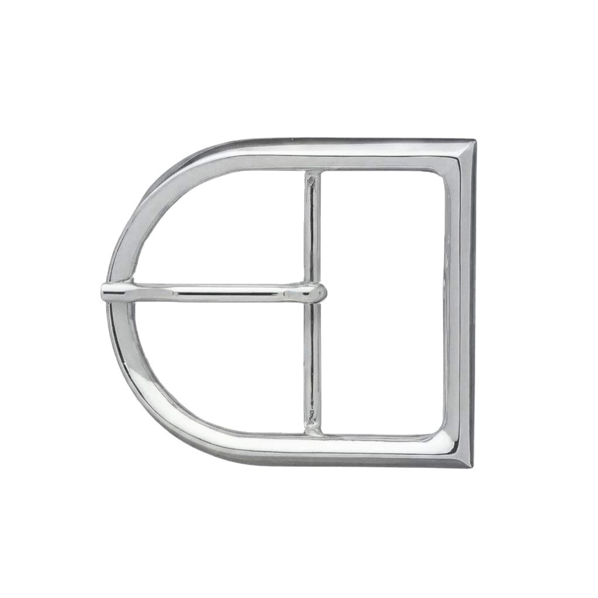 Squared D-Frame 50mm Belt Buckle – Palladium Nickelfree HQ,