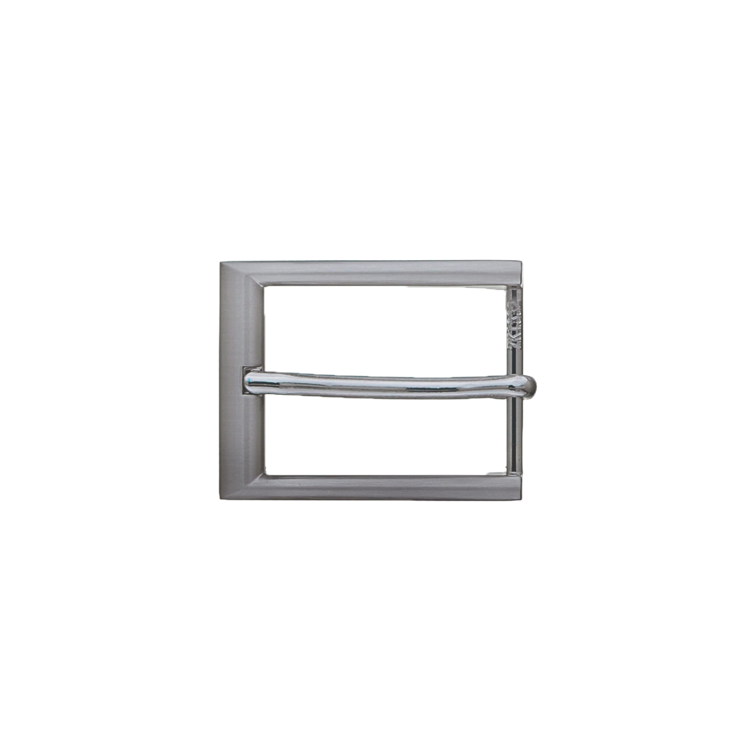 Crisp Edge 30mm belt buckle in Brushed Palladium Nickelfree. 