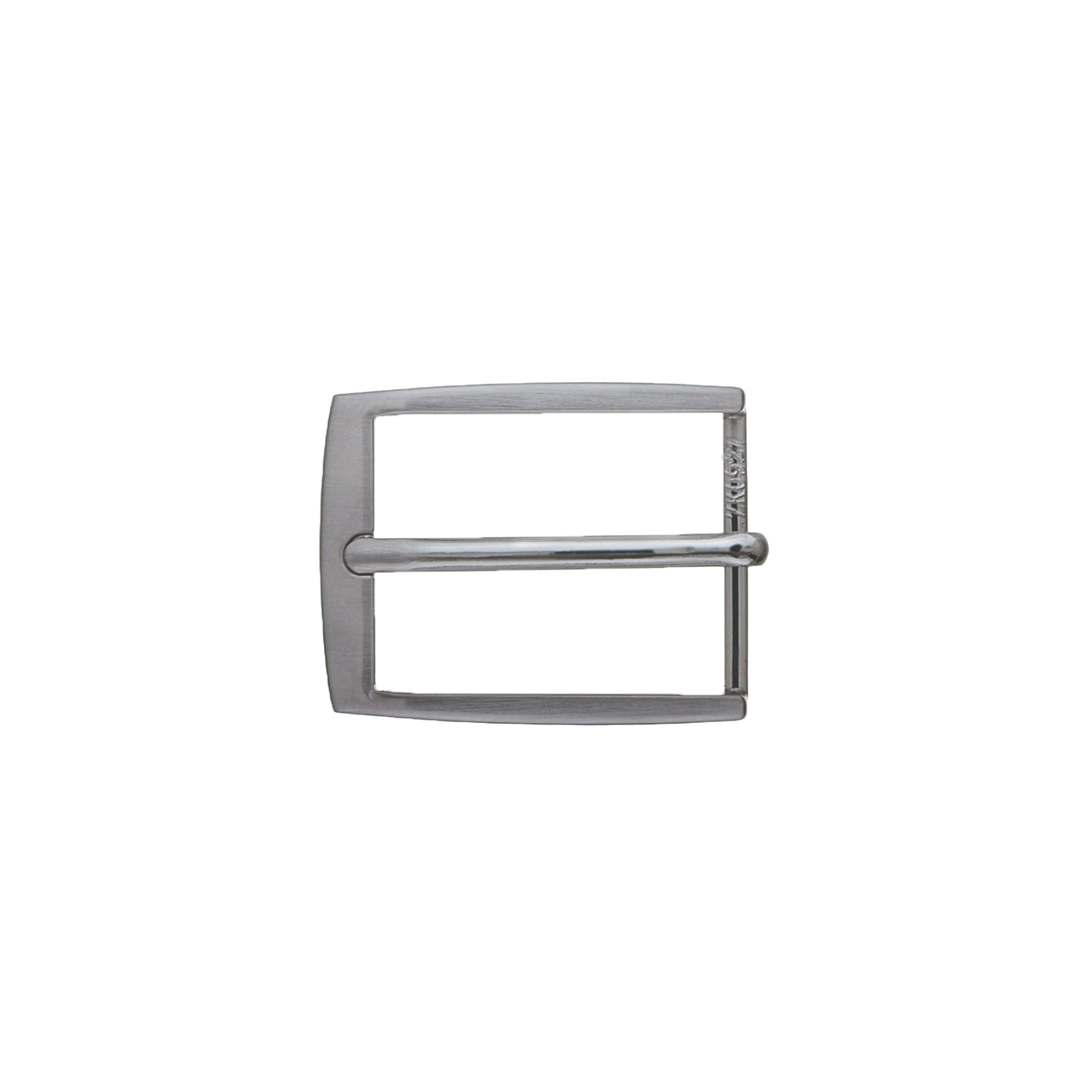 Soft Curve 30mm belt buckle in Brushed Palladium Nickelfree.